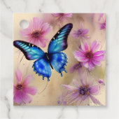 美しい花と蝶 フェイバータグ (正面)