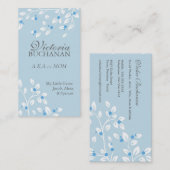 美しい花のお母さんカード コーリングカード (正面/裏面)