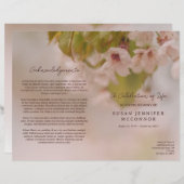 美しい花のお祝いの葬式 (正面/裏面)