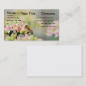 美しい花ののまわりに 名刺 (正面/裏面)