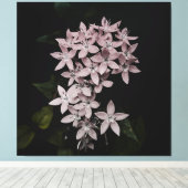 美しい花のキャンバス画 キャンバスプリント (インサイチュ (ウッドフロア))