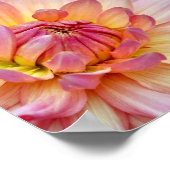 美しい花のコラージュプリントポスター ポスター (角)