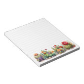 美しい花のサボテン ノートパッド (アングル)