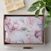 美しい花のシームレスなパターン 薄葉紙 (ギフト)