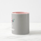 美しい花のソーシャルワーカー マグカップ (中央)