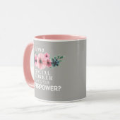 美しい花のソーシャルワーカー マグカップ (正面左)