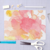 美しい花のティッシュペーパー 薄葉紙 (クラフト)