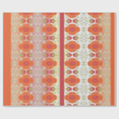 美しい花のデザイナー ラッピングペーパー (フラット)