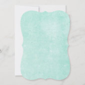 美しい花のブライダルシャワー招待状 招待状 (裏面)