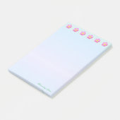 美しい花のヘッダー ポストイット (アングル)