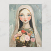 美しい花のマリー ポストカード (正面)