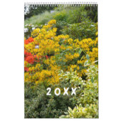 美しい花の写真ロング –  カレンダー (カバー)