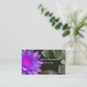 美しい花の名刺 名刺 (スタンド正面)
