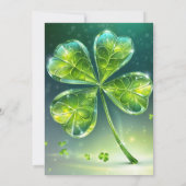 美しい花の招待状 招待状 (裏面)