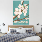 美しい花の木 キャンバスプリント (インサイチュ (寝室))