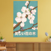 美しい花の木 キャンバスプリント (インサイチュ (リビング))