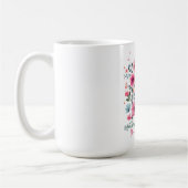美しい花の母の日 コーヒーマグカップ (左)