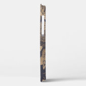 美しい花の牡丹、バラ、蝶。  Case-Mate iPhoneケース (裏面 / 左)