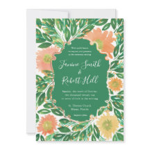 美しい花の絵画水色結婚の