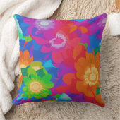 美しい花の色 クッション (ブランケット)