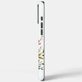 美しい花の芸術に囲まれたキリスト教の十字架 Case-Mate iPhoneケース (裏面 / 左)