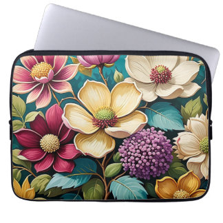 美しい花の芸術 iPhoneケース ラップトップスリーブ