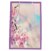 美しい花の100th誕生会 ミディアムペーパーバッグ (裏面)