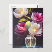 美しい花はがき ポストカード (正面/裏面)