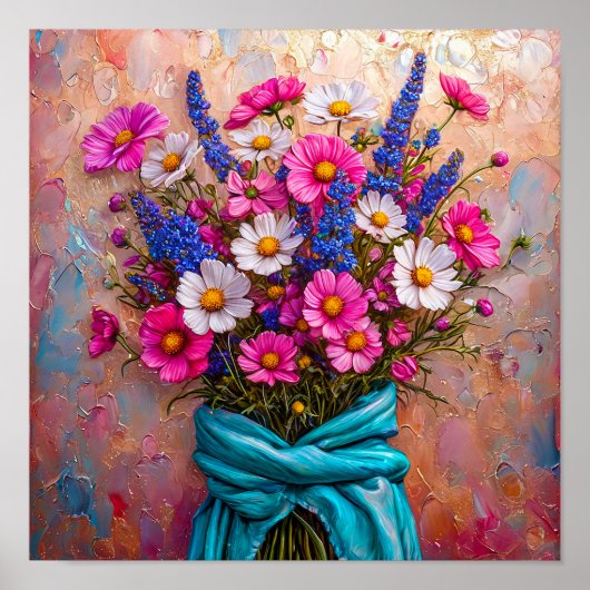 美しい花は今も生きる ポスター (正面)