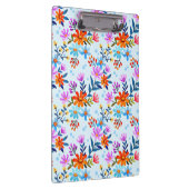 美しい花や離れ花柄 クリップボード (右)