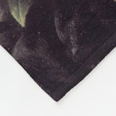 美しい花を選ぶ少女(G.F.ワット) フリースブランケット (角)