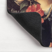 美しい花を選ぶ少女（G.F.ワット） マウスパッド (コーナー)