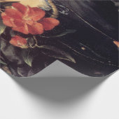 美しい花を選ぶ少女(G.F.ワット) ラッピングペーパー (角)