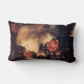 美しい花を選ぶ少女（G.F.ワット） ランバークッション (裏面)