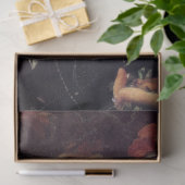 美しい花を選ぶ少女（G.F.ワット） 薄葉紙 (ギフト)