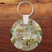 美しい花キーチェーン キーホルダー (正面)