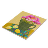 美しい花セラミックキッチンタイル タイル (側面)