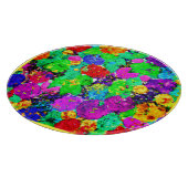 美しい花デザイン。買今 カッティングボード (角)