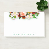 美しい花バラカラフルフローラ水色 ポストイット (オフィス)