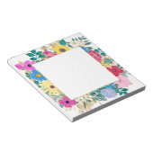 美しい花ボタニカルウォーター絵画の色 ノートパッド (アングル)