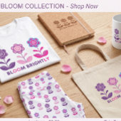 美しい花咲くデザインTシャツ Tシャツ