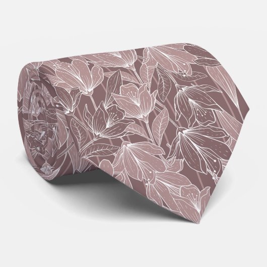 美しい花園ネックタイ ネクタイ (ロール)