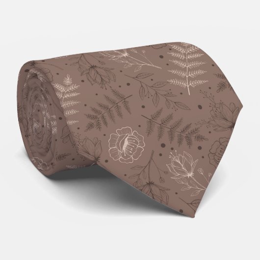 美しい花園ネックタイ ネクタイ (ロール)