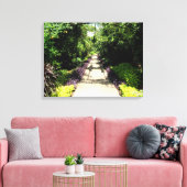 美しい花園路 キャンバスプリント (インサイチュ (リビング))