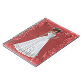 美しい花嫁のノート ノートブック (左側)