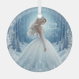 美しい花嫁クリスマスオーナメント2024 ガラスオーナメント