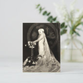 美しい花嫁フランスのはがき ポストカード (スタンド正面)