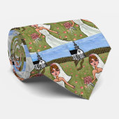 美しい花嫁-タイ ネクタイ (ロール)