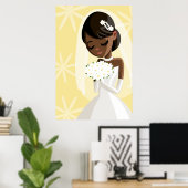 美しい花嫁 ポスター (ホームオフィス)