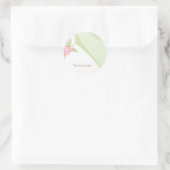 美しい花嫁 – 封筒用シール ラウンドシール (バッグ)